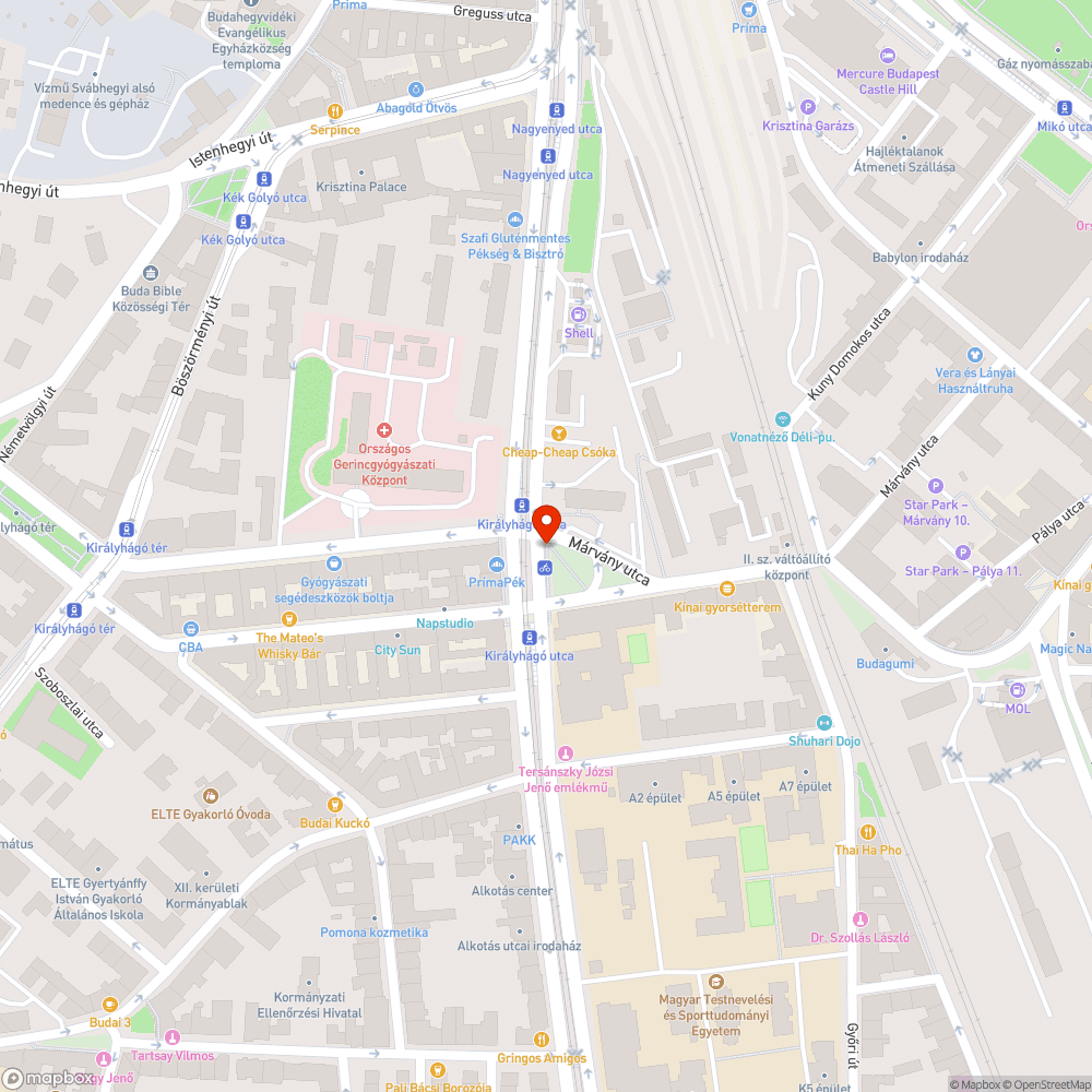 Letarolt poller bejelentés helye