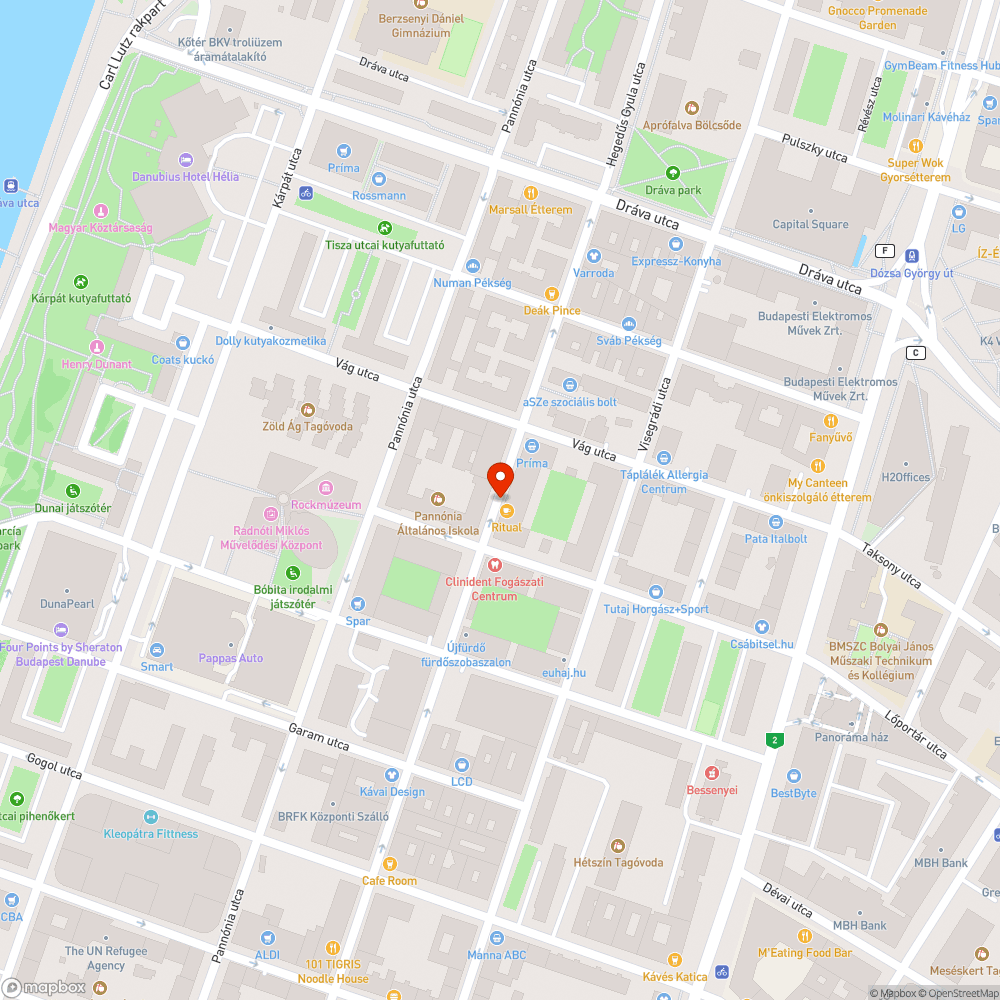 Elhagyott autó bejelentés helye