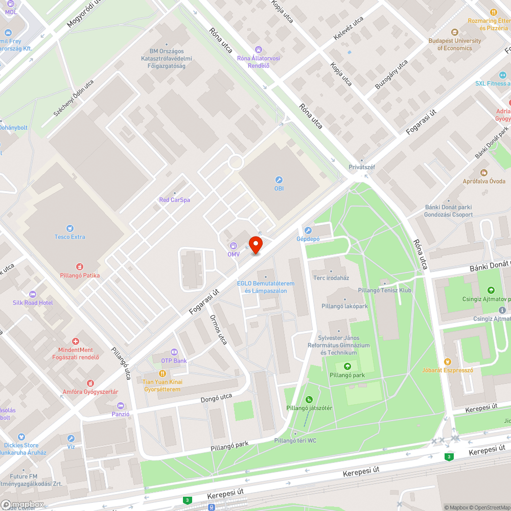 Napközben bekapcsolt közvilágítás bejelentés helye