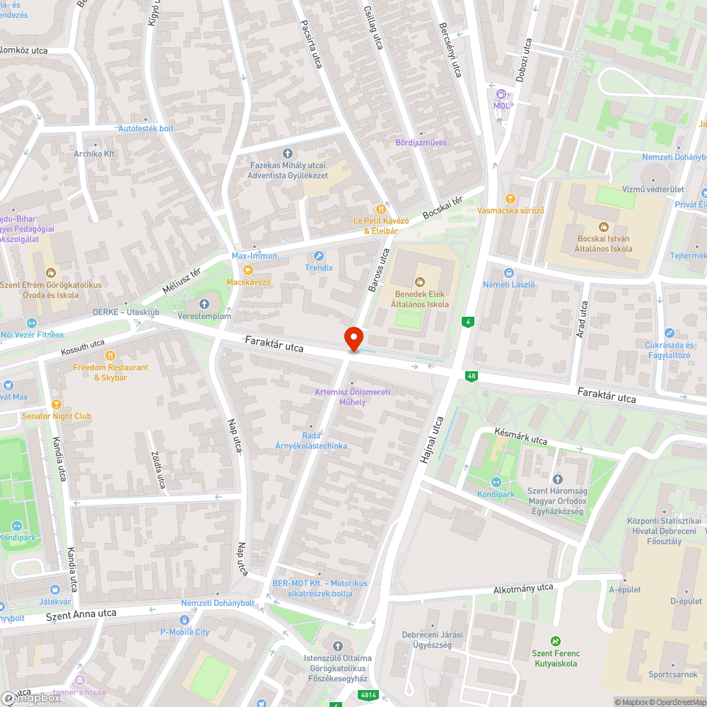 Hibás lámpafejek bejelentés helye