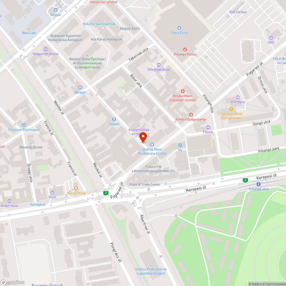 Tesco bevásárló kocsik bejelentés helye