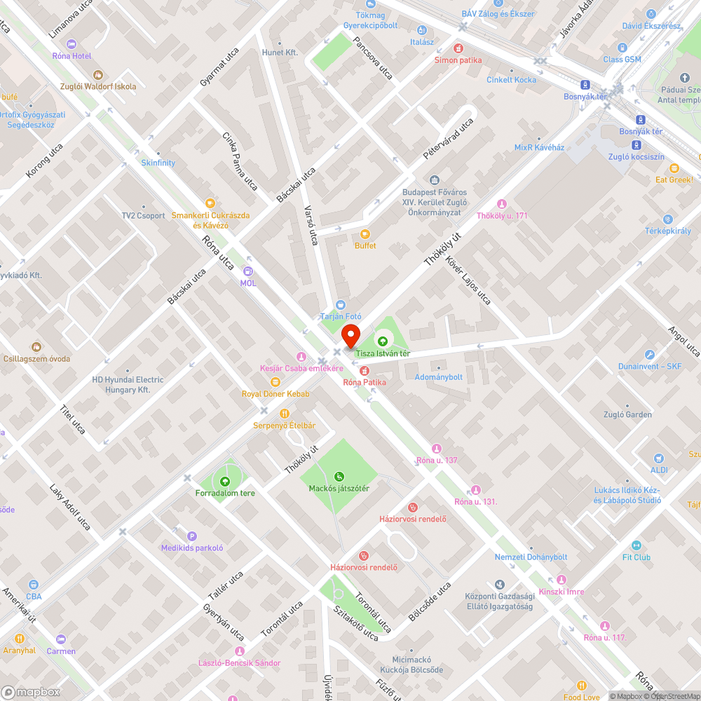 Gazos zöldterület bejelentés helye