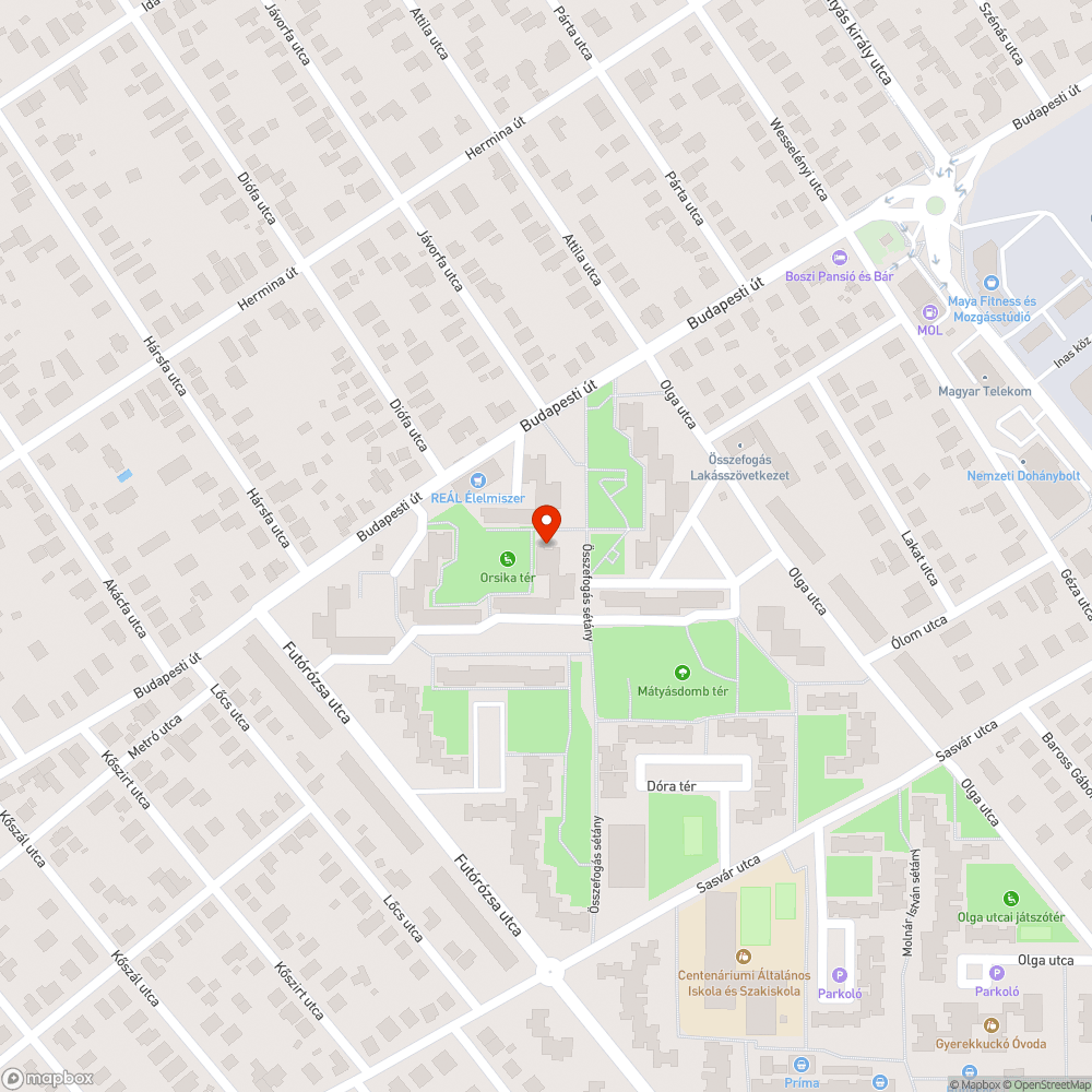 Elszáradt ágak,gallyak bejelentés helye