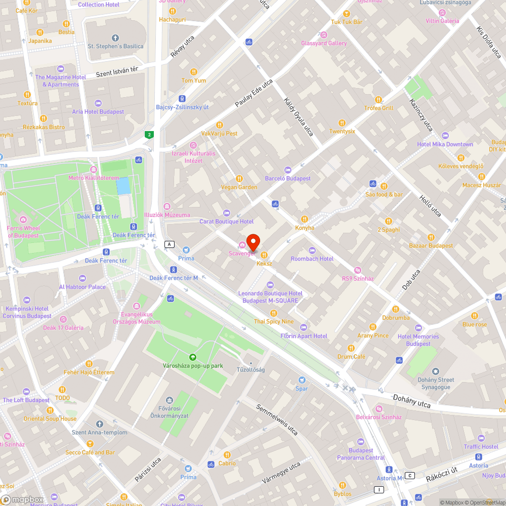 Rakodóhely bejelentés helye