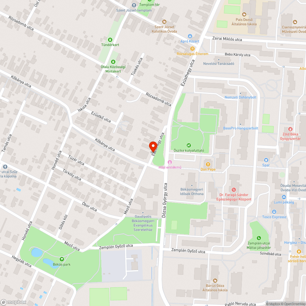 Utánfutó tárolása bejelentés helye