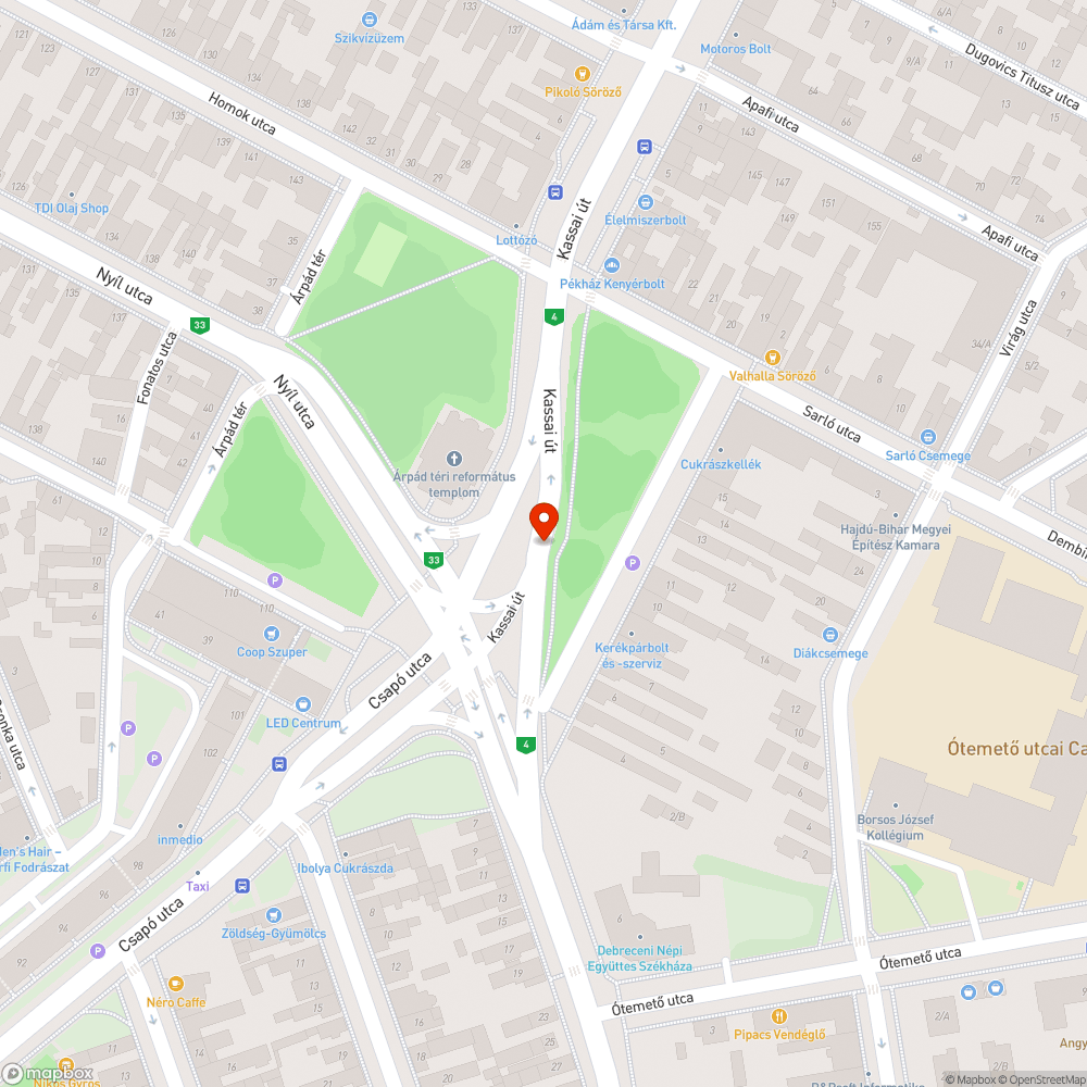 Hiányzó ajtóka bejelentés helye