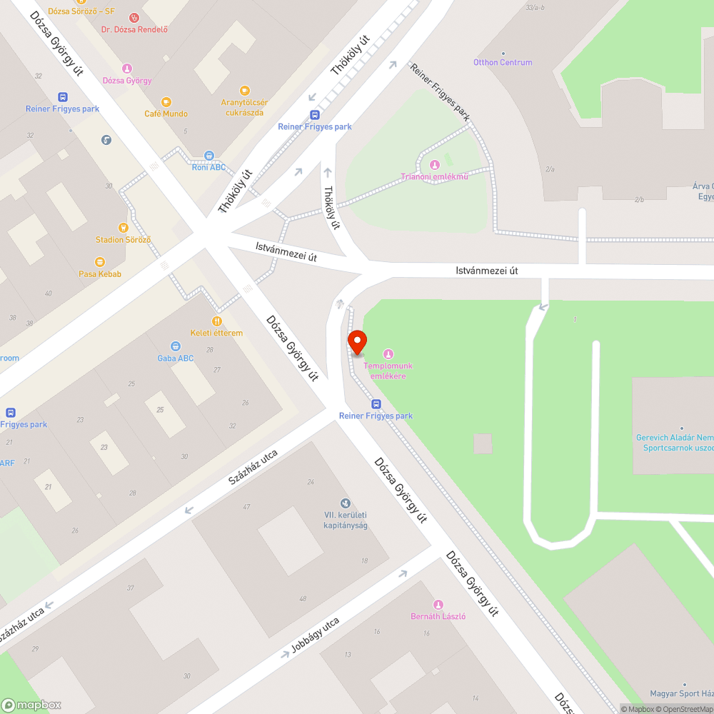 Utasváró létesítése buszmegállóba bejelentés helye