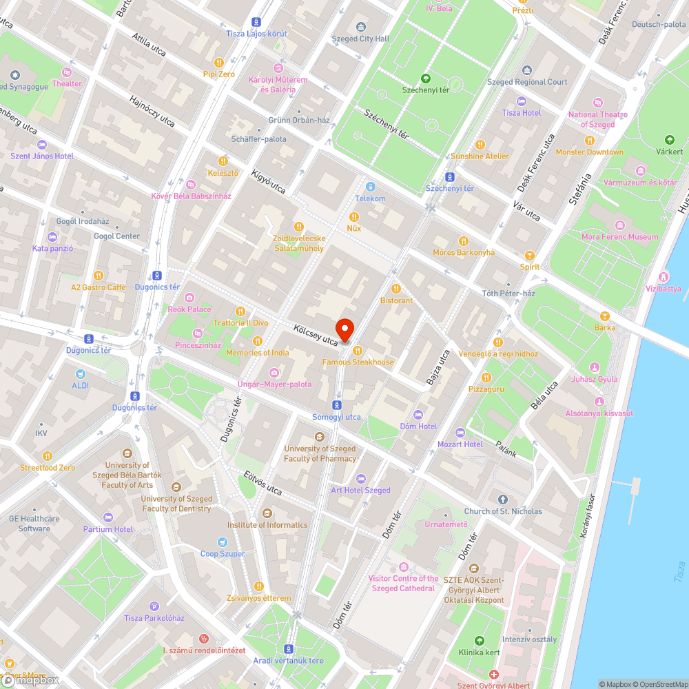 Szétesett térkövezés bejelentés helye