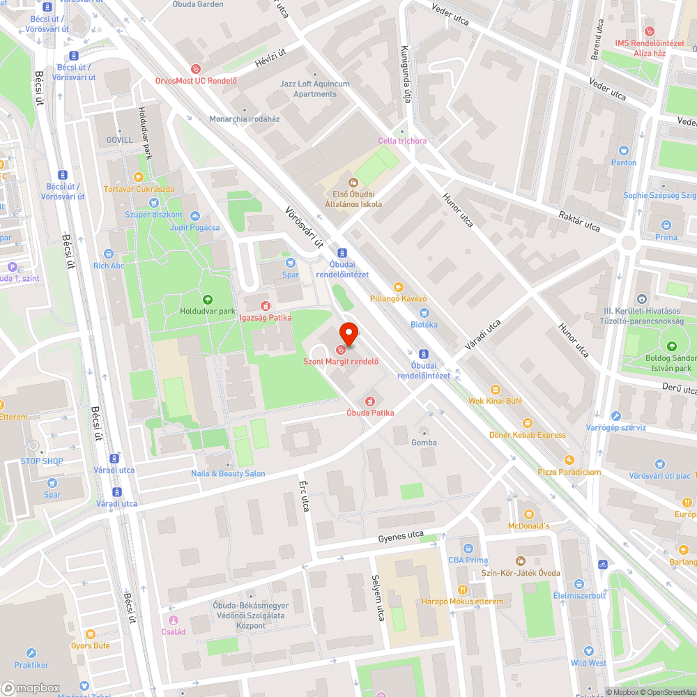 Szemét bejelentés helye