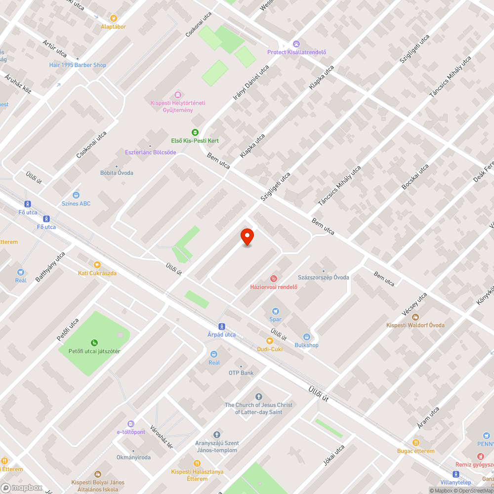 Hibás ivókút csap bejelentés helye