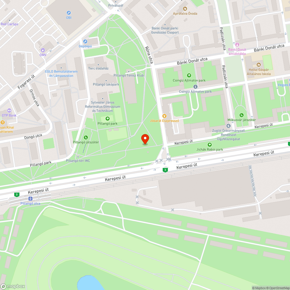 Balesetveszélyes burkolat bejelentés helye