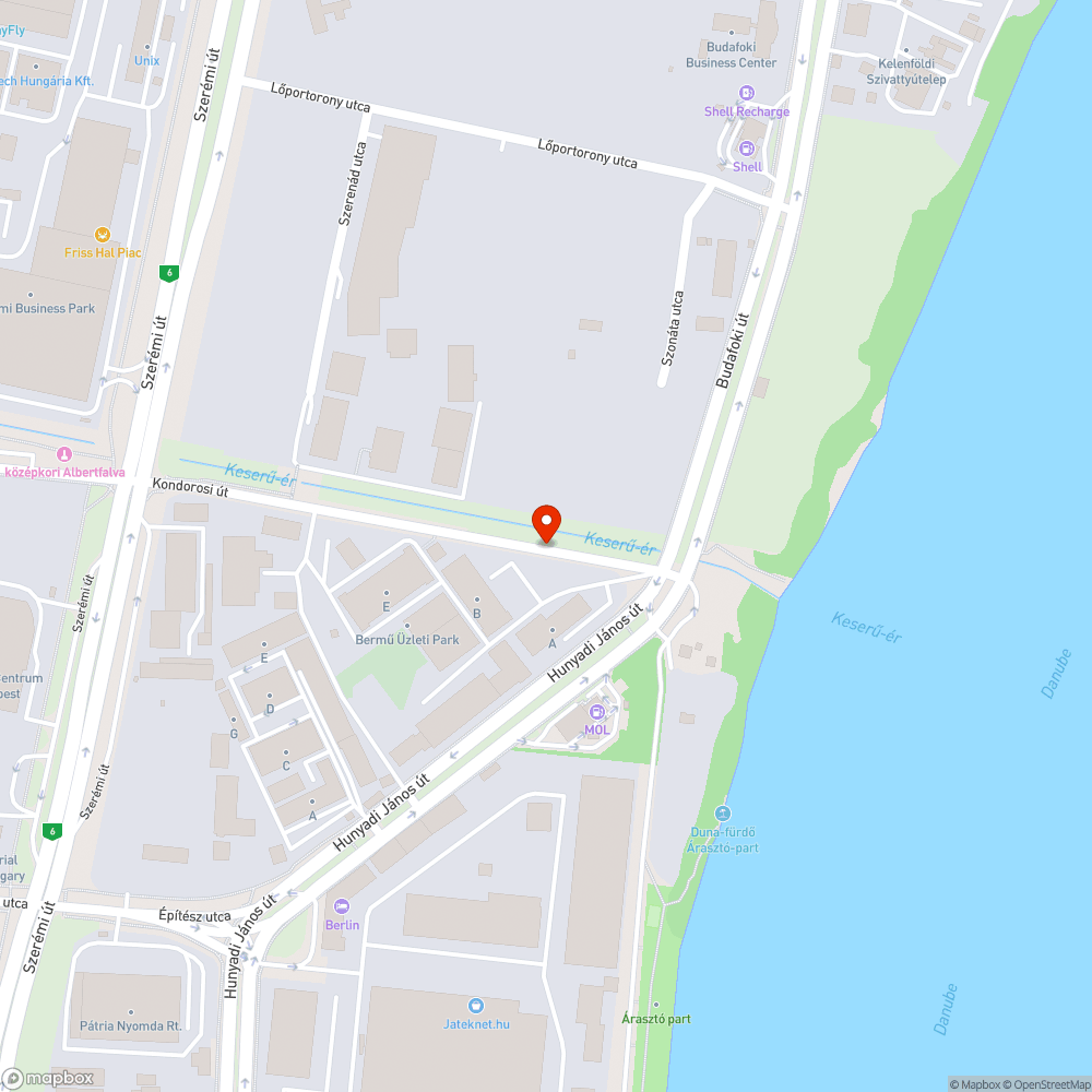 Elhagyott BMW 316 bejelentés helye