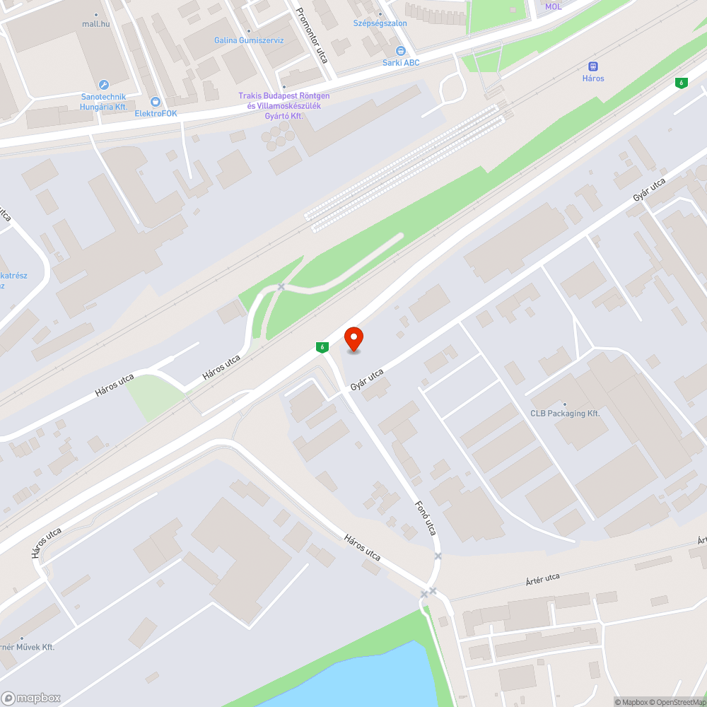 Elhagyott Iveco bejelentés helye