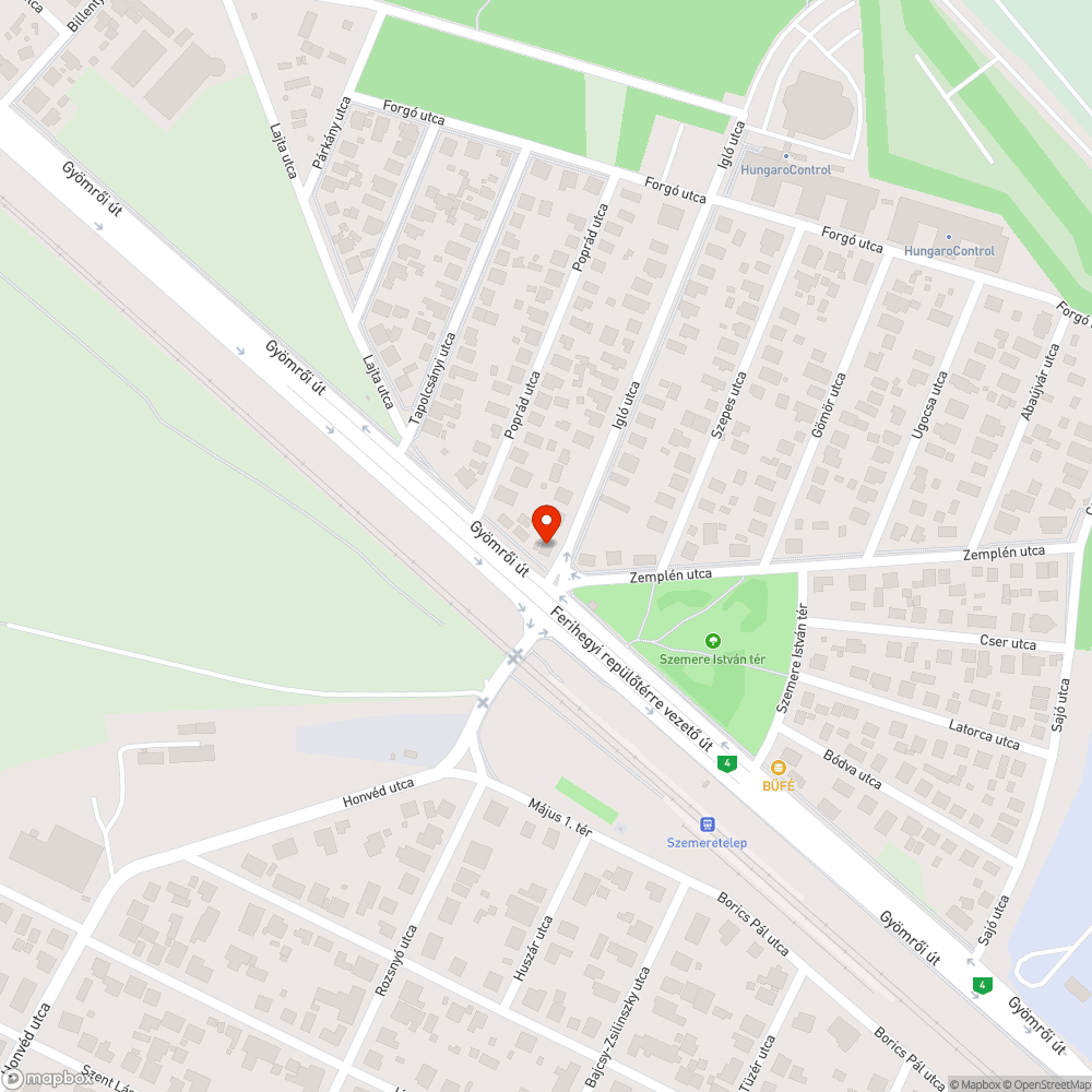 Lyukas fedlap bejelentés helye