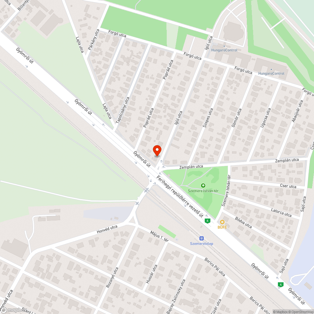 Gazos, szemetes gyalogátkelő és környezete bejelentés helye