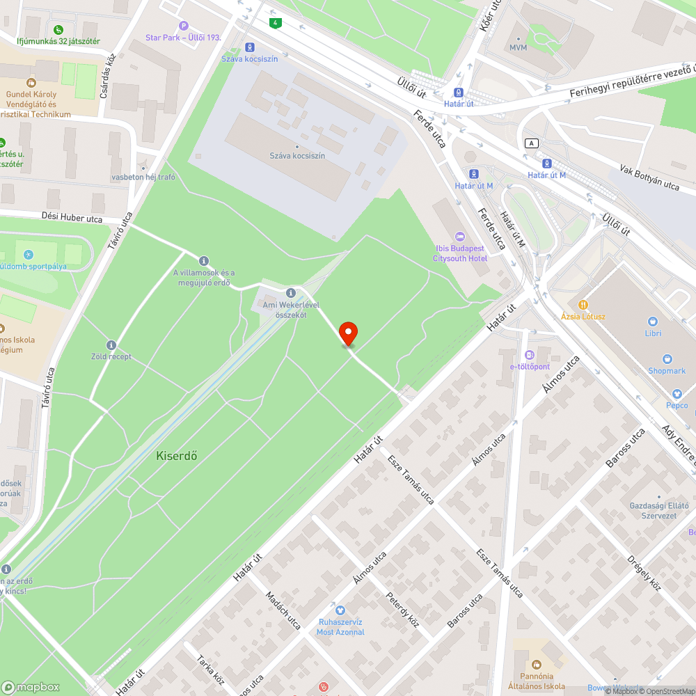 Illegális hulladék bejelentés helye