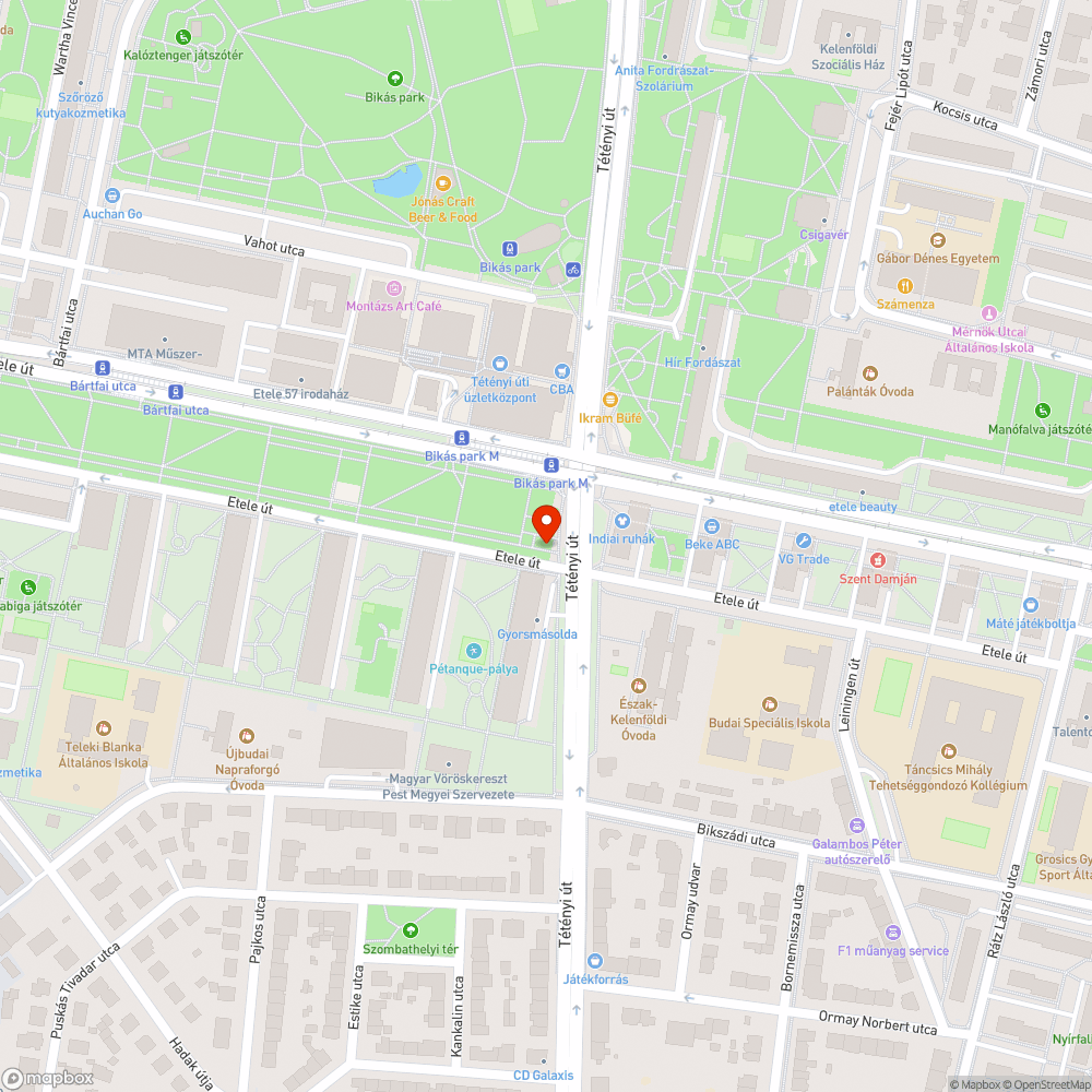 Patkányok bejelentés helye