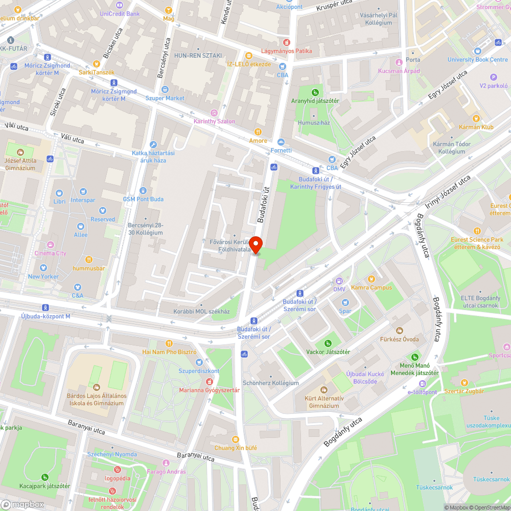 Szabálytalan parkolás bejelentés helye