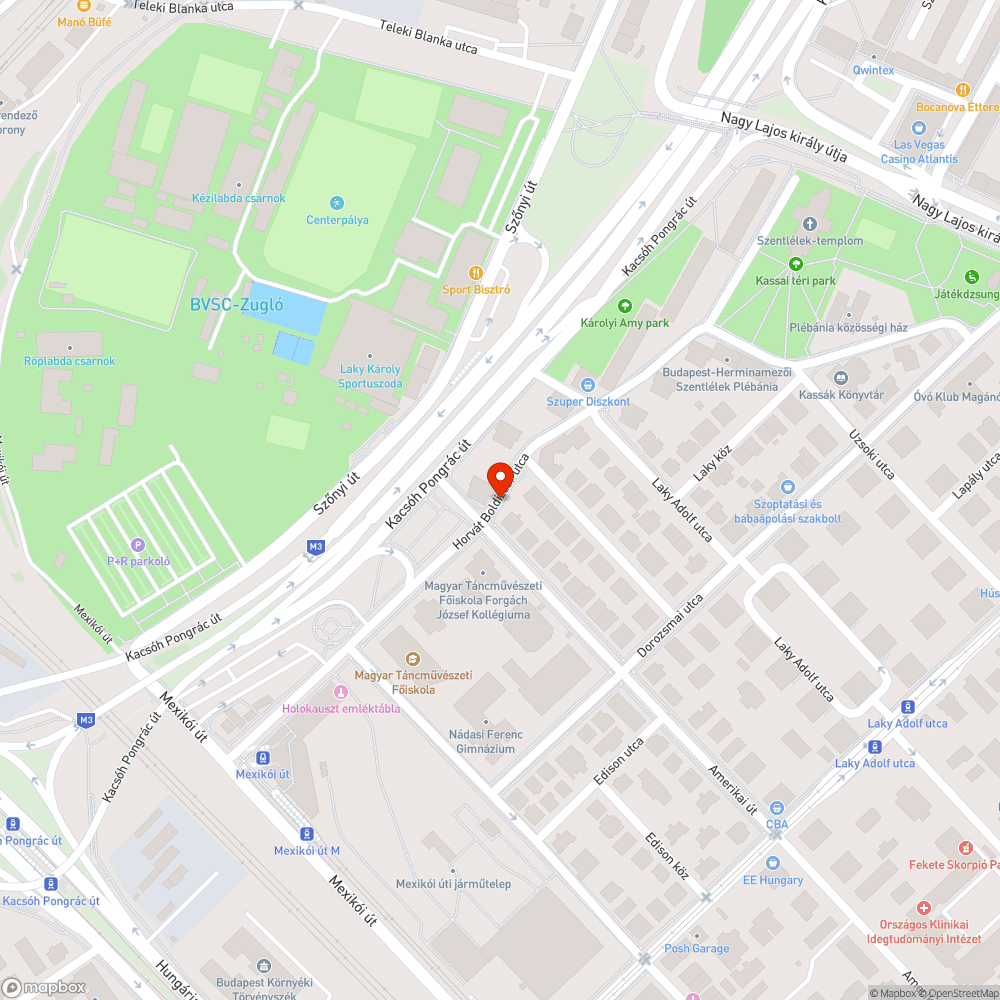 Szemetes terület bejelentés helye