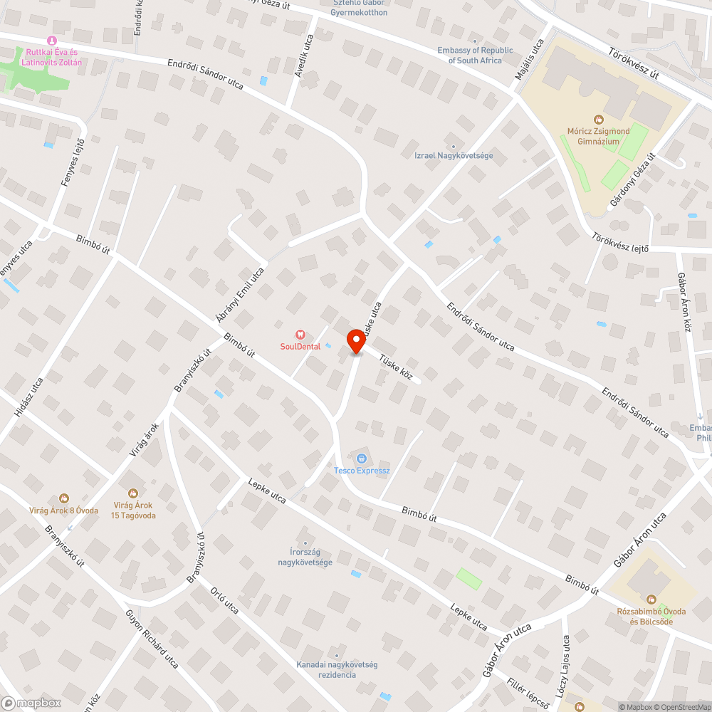 Parkolás veszélyezteti a Tüske köz forgalmát bejelentés helye