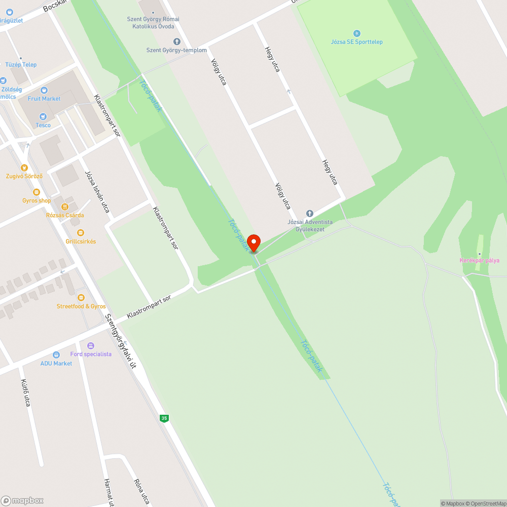 Nem használt villanyoszlop bejelentés helye