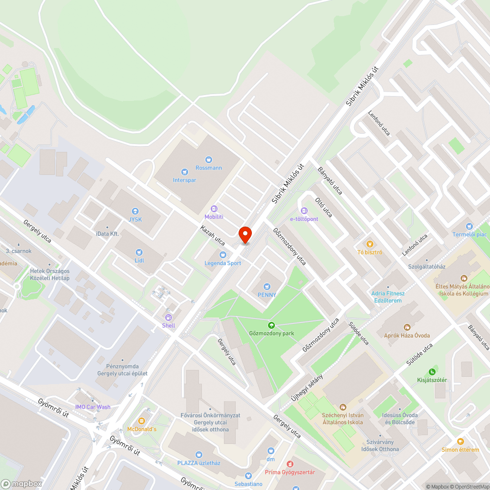 Kidőlő közúti tábla, egyenetlen járda bejelentés helye