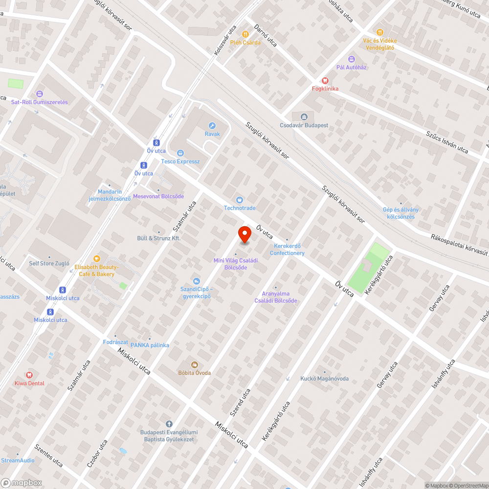 Veszélyes kátyú a keréknyomban bejelentés helye