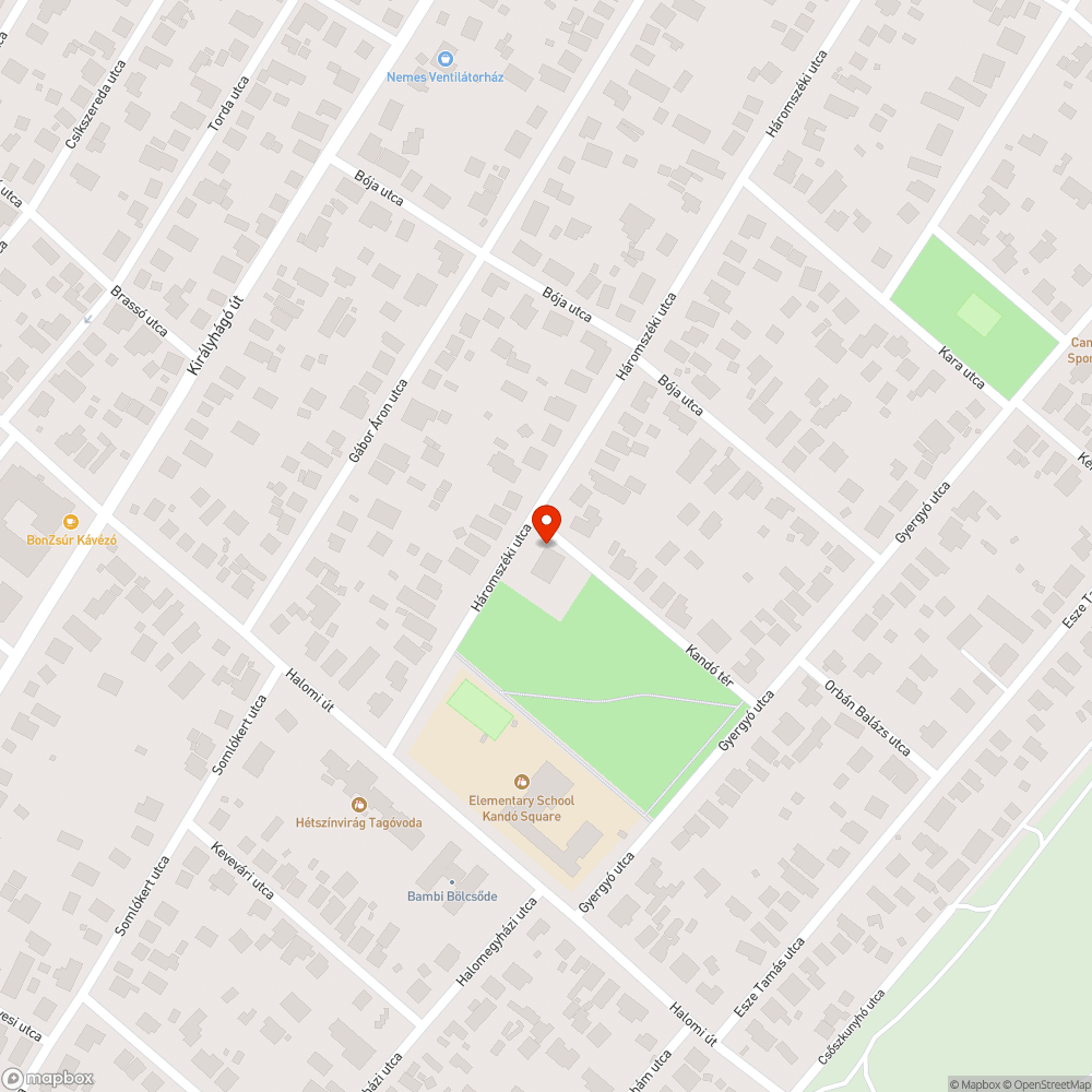 Nem világít a lámpa - Kandó tér bejelentés helye