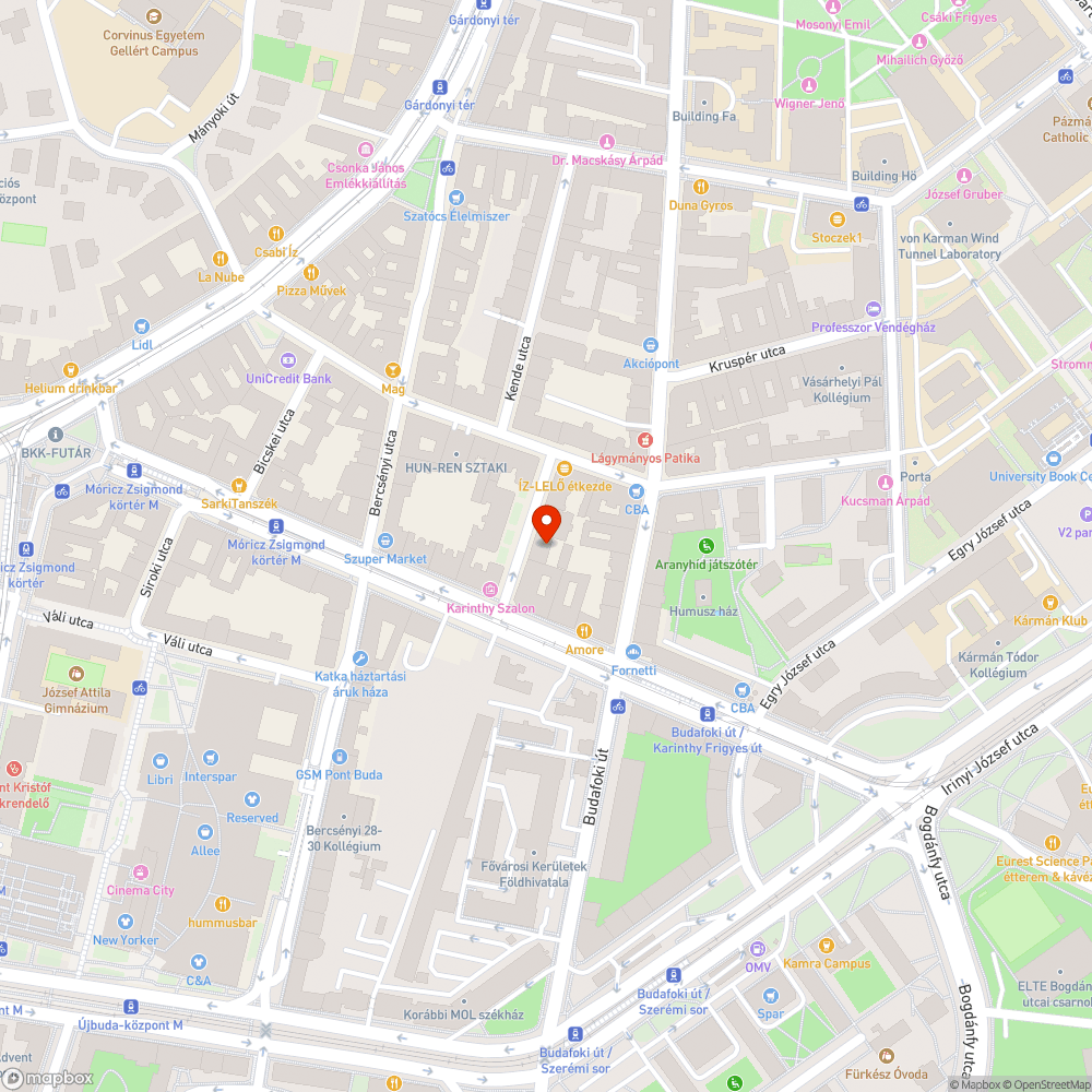 Burkolatfelbontás/javítás bejelentés helye