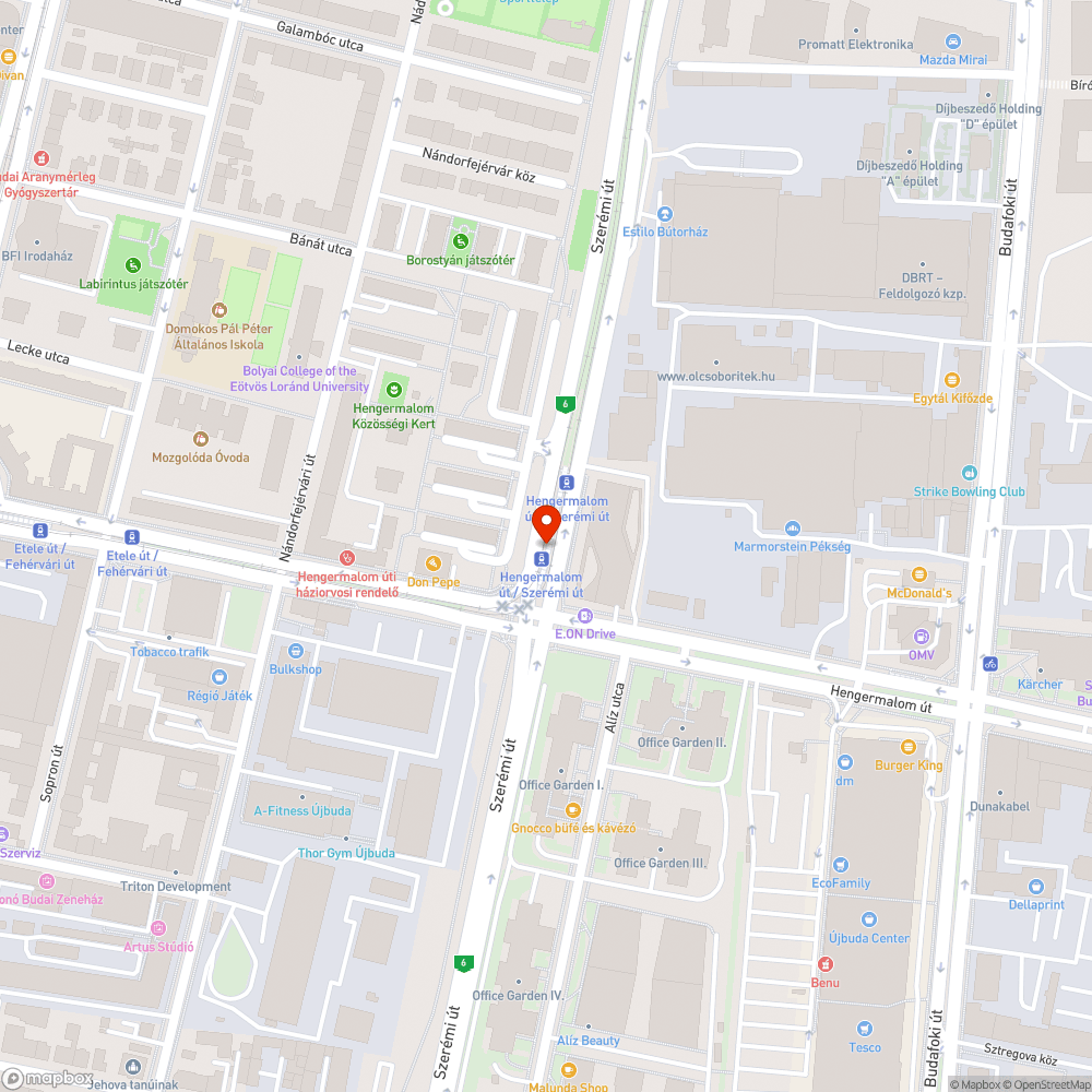 Rozsdás szemetes bejelentés helye