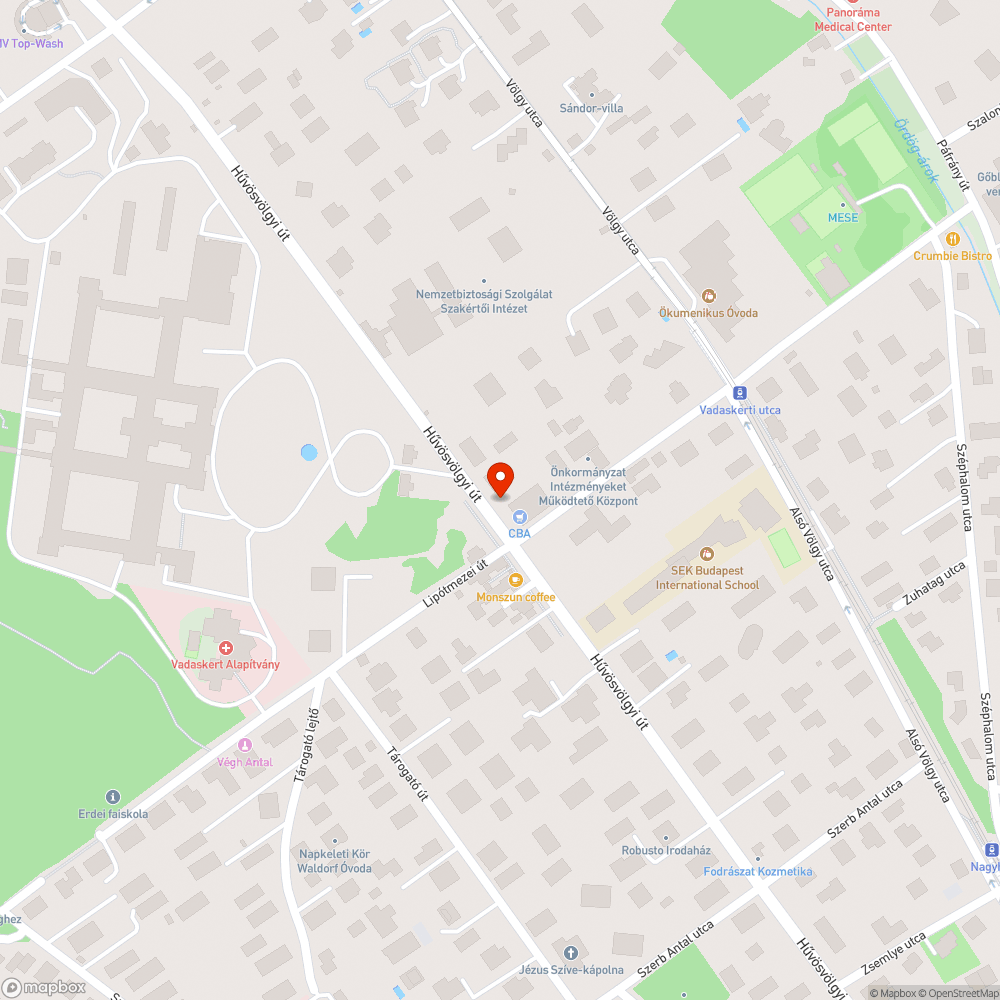 Környezet állapota – CBA környék bejelentés helye