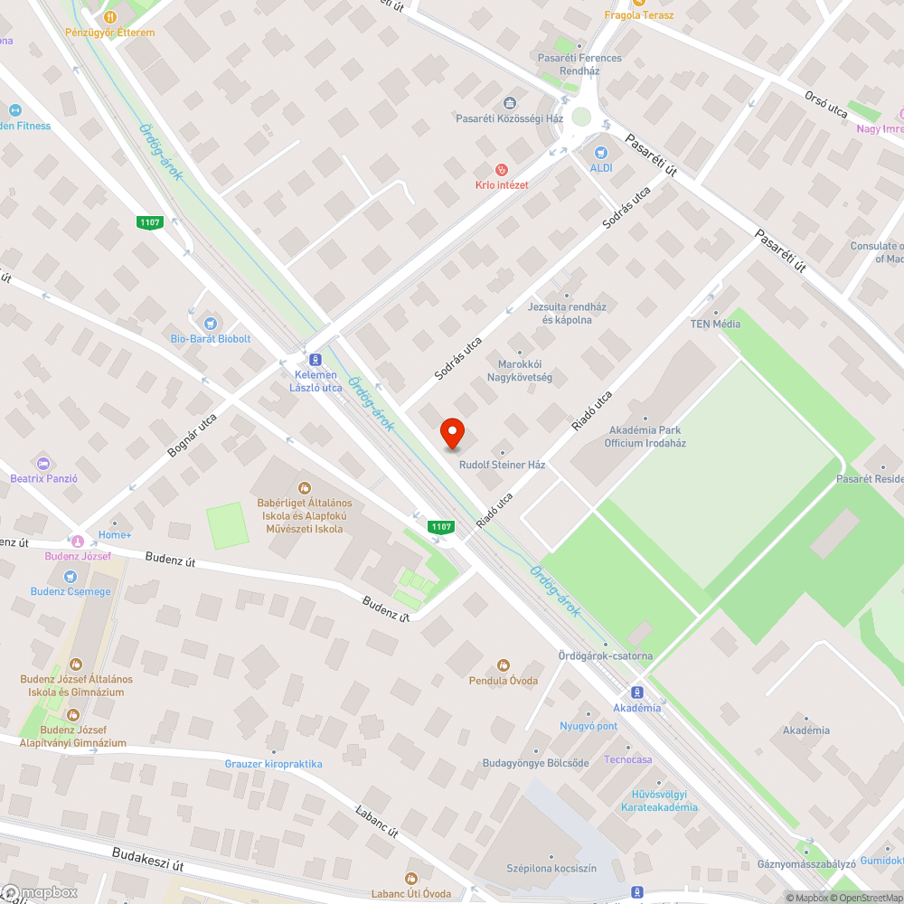 Közlekedési csapda a Sodrás–Riadó utcánál bejelentés helye