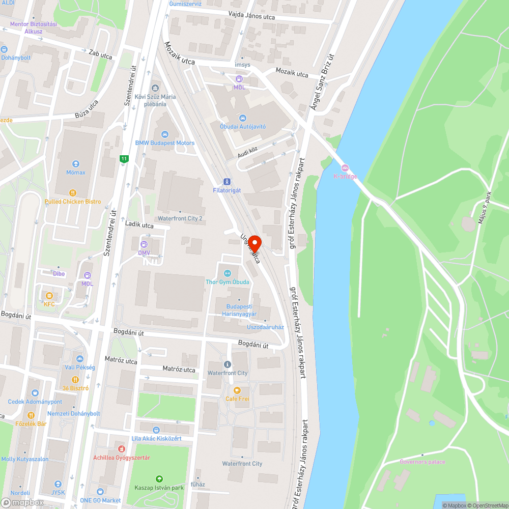 Illegális szemétlerakat bejelentés helye