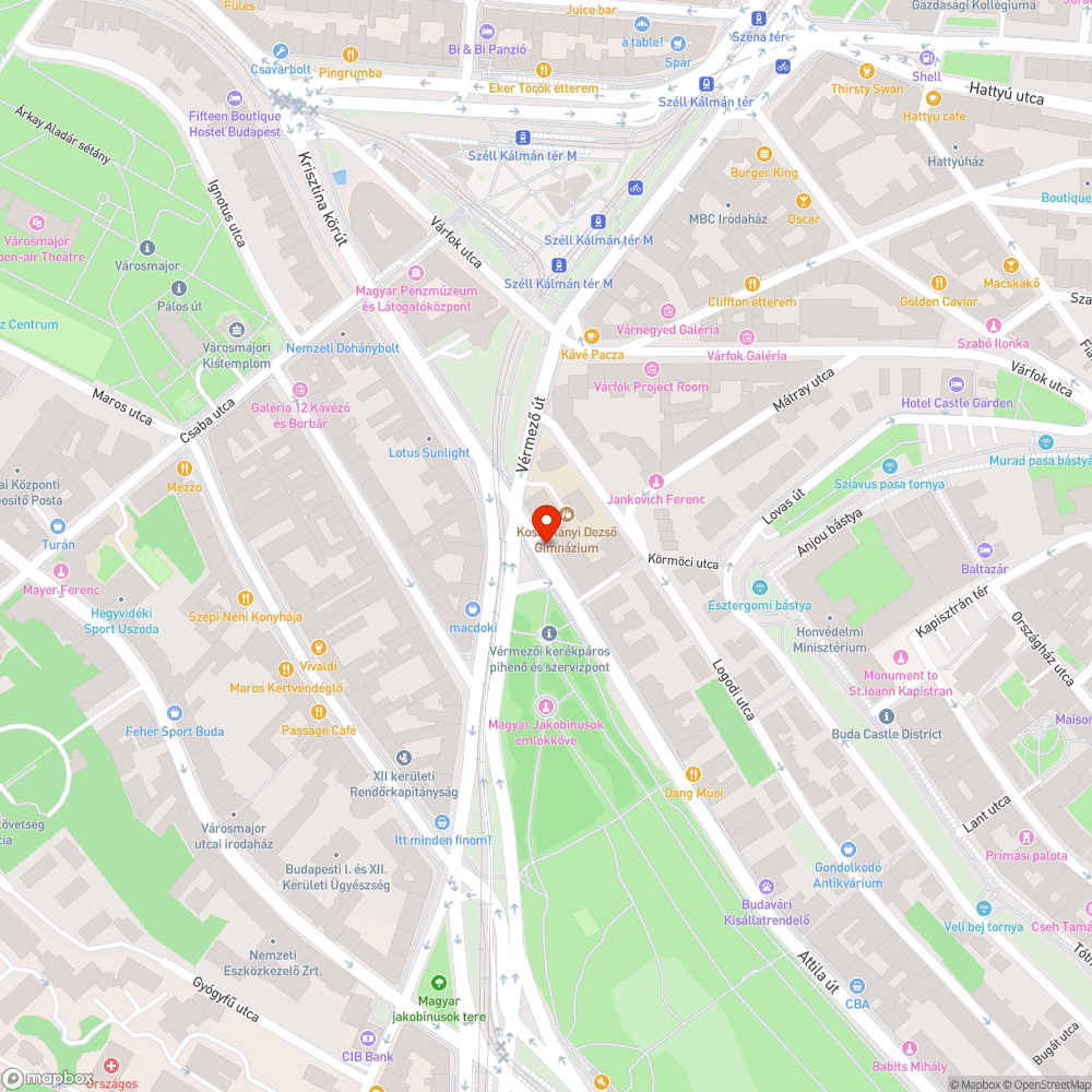 Csatornafedél bejelentés helye