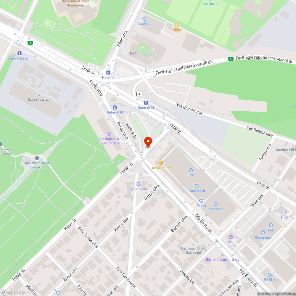 Lekopott zebra bejelentés helye