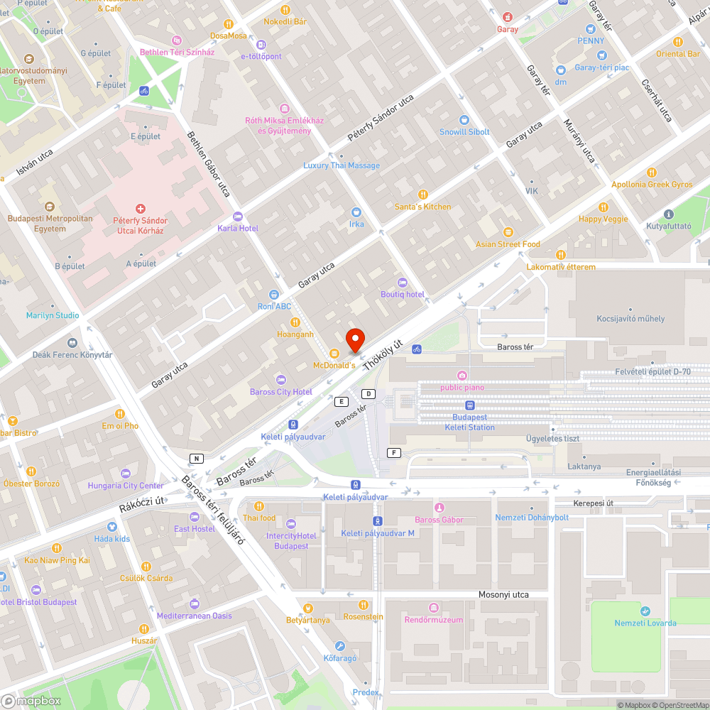 Szemeteskukák a buszmegállóban bejelentés helye