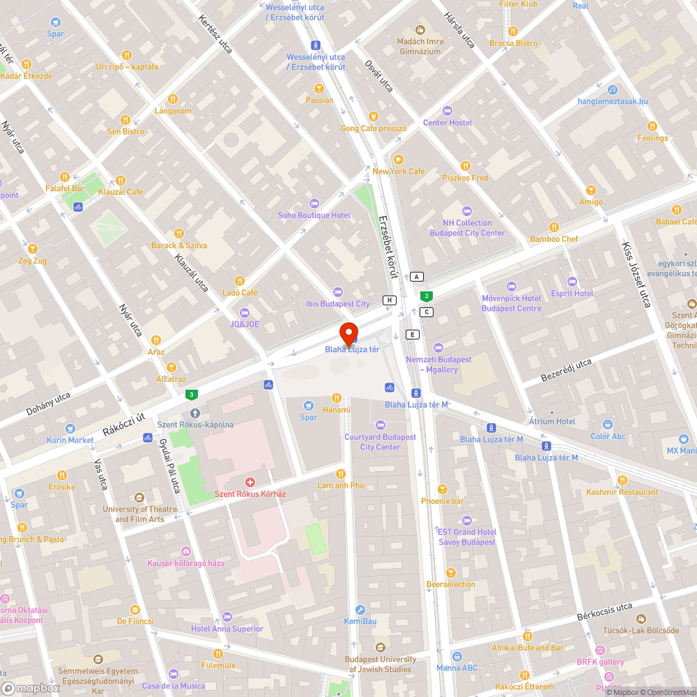 Kijelző bejelentés helye