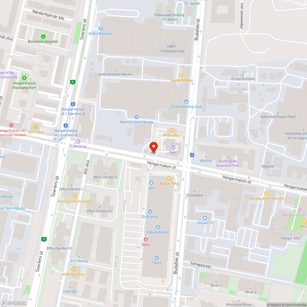 Szemét bejelentés helye