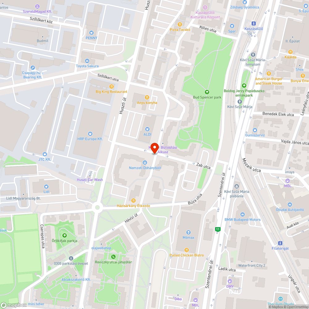 Veszélyes faág bejelentés helye