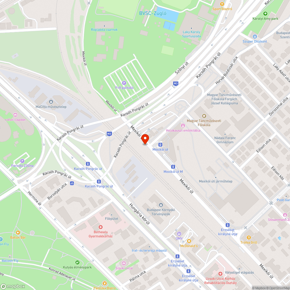 Szemét bejelentés helye