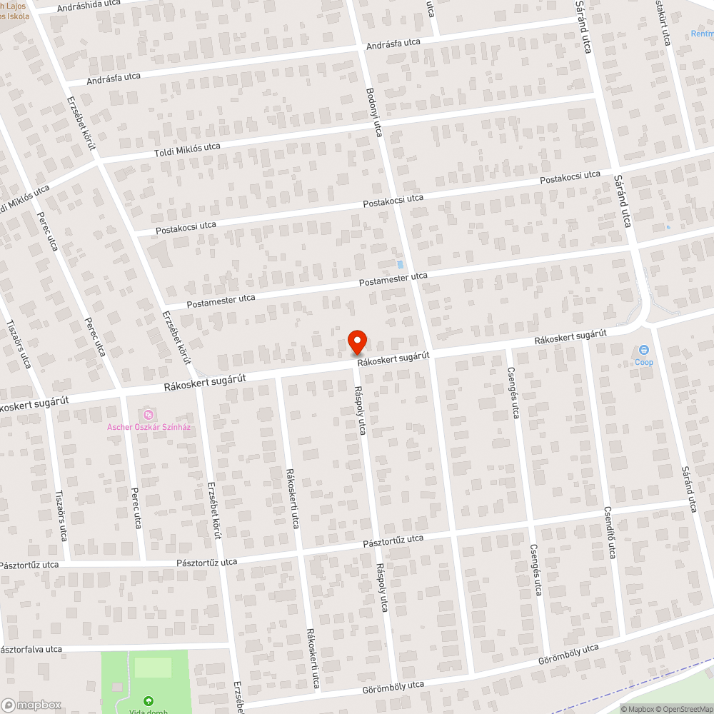 Nehezített kikanyarodás bejelentés helye