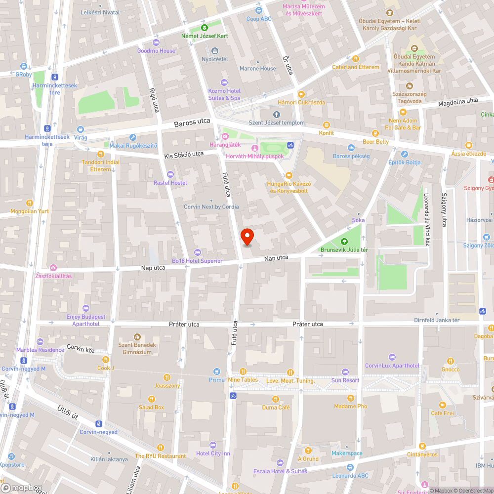 Elhagyott kerékpárok bejelentés helye