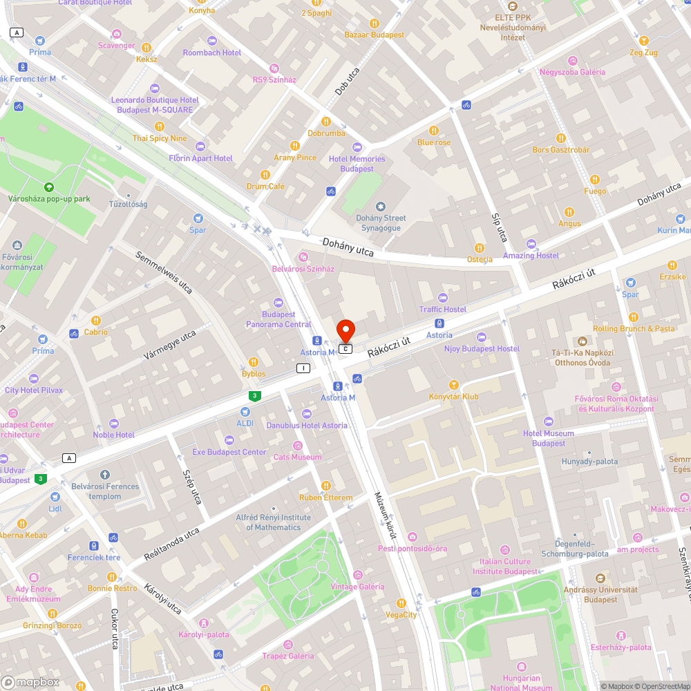 Nyitott elektromos szekrény bejelentés helye