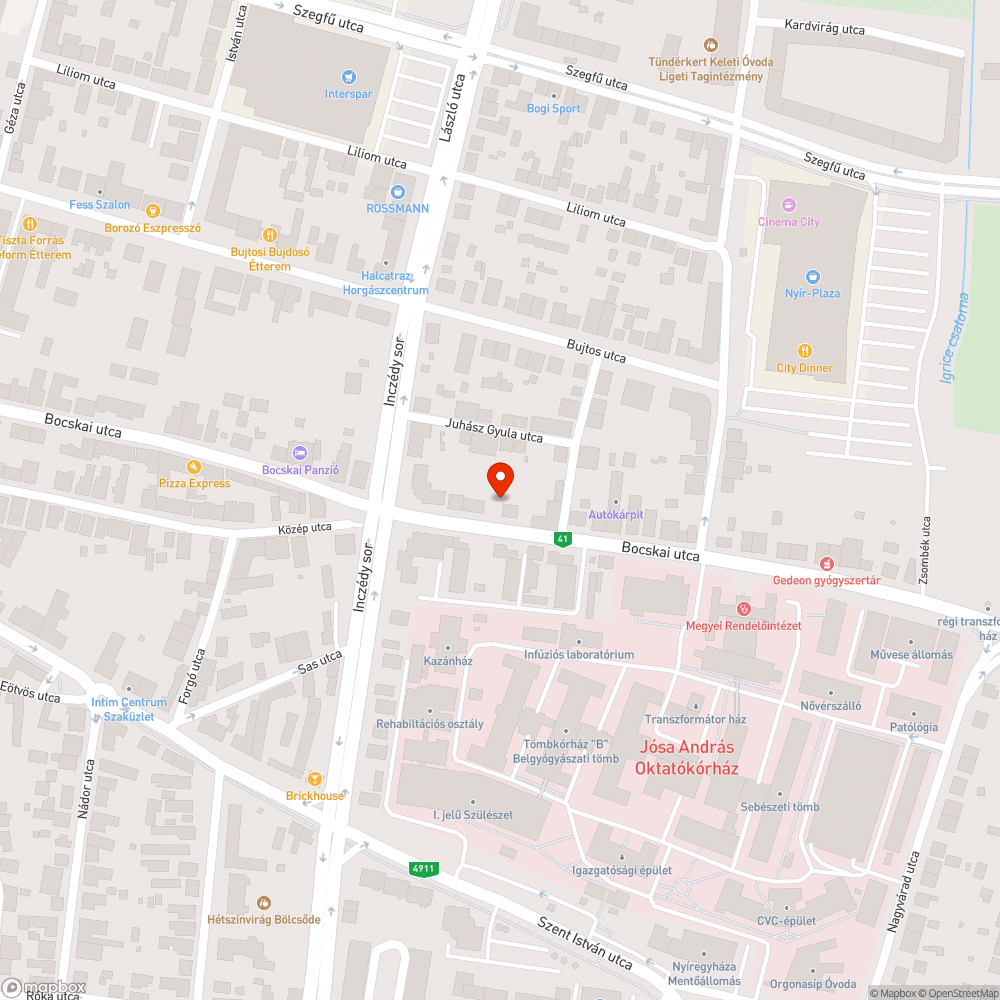 Kikopott zöldsáv bejelentés helye