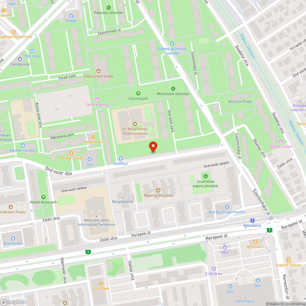 Trolibusz vezetéket tartó oszlopra nőtt fa bejelentés helye