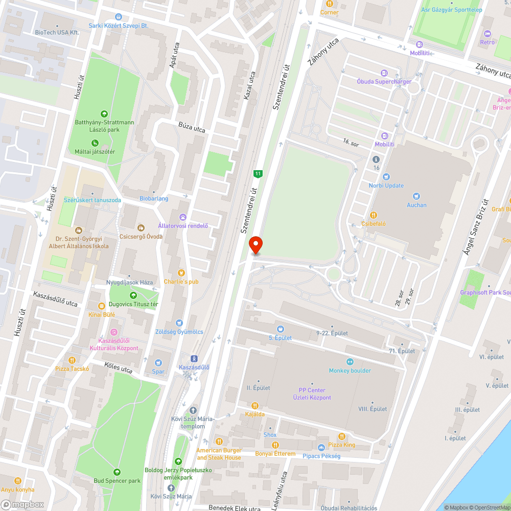 Hibás jelzőlámpa bejelentés helye