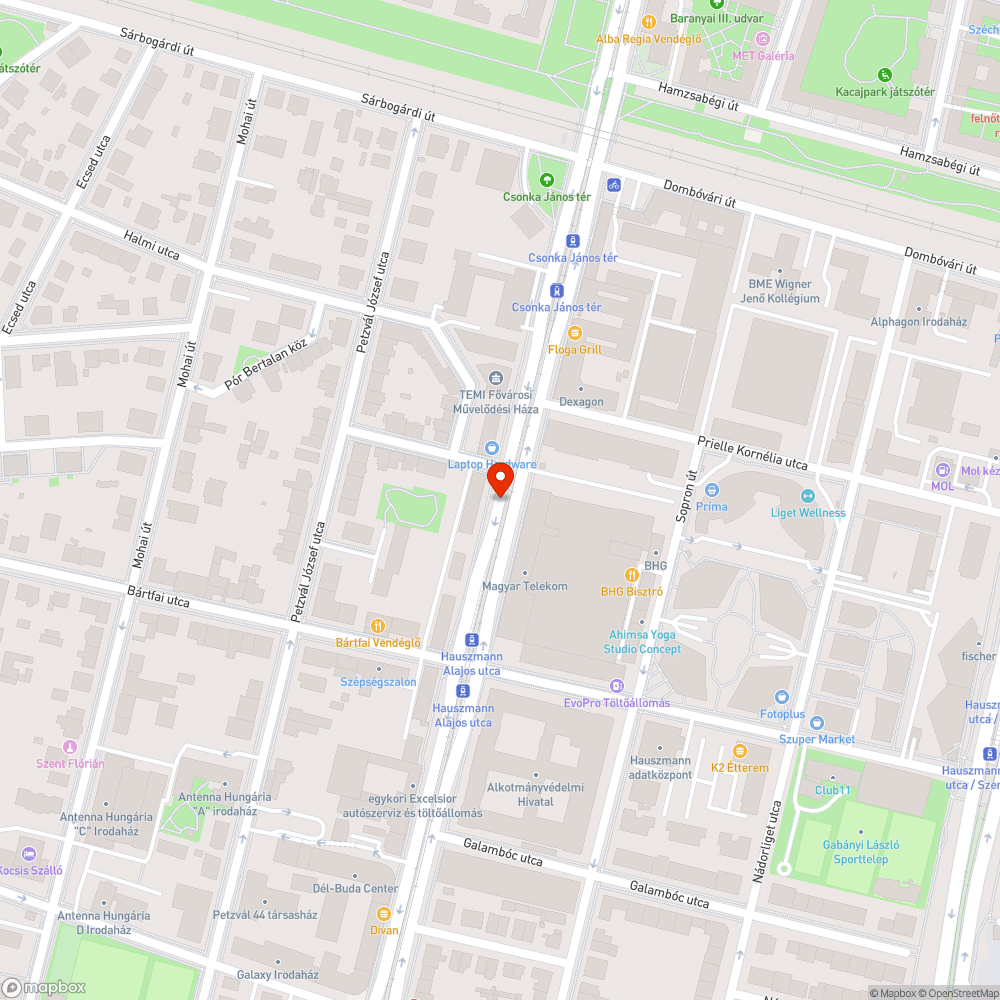 Faágak es rendezetlen zöldfelet bejelentés helye