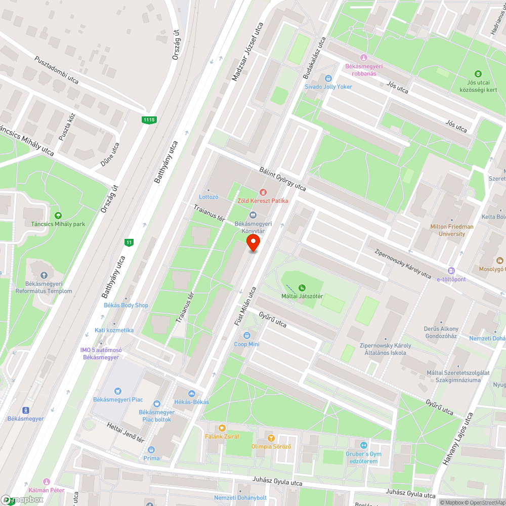 Nagy kátyú bejelentés helye