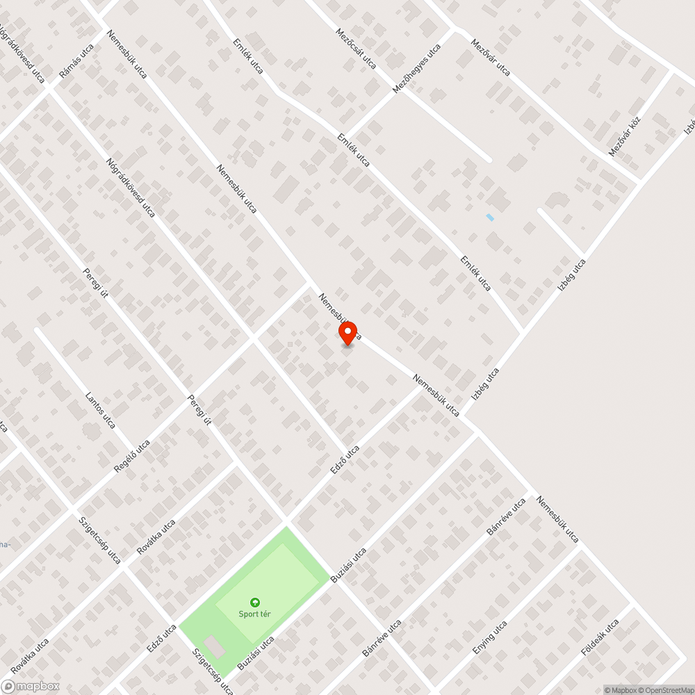 Új közösségi pihenő pad bejelentés helye