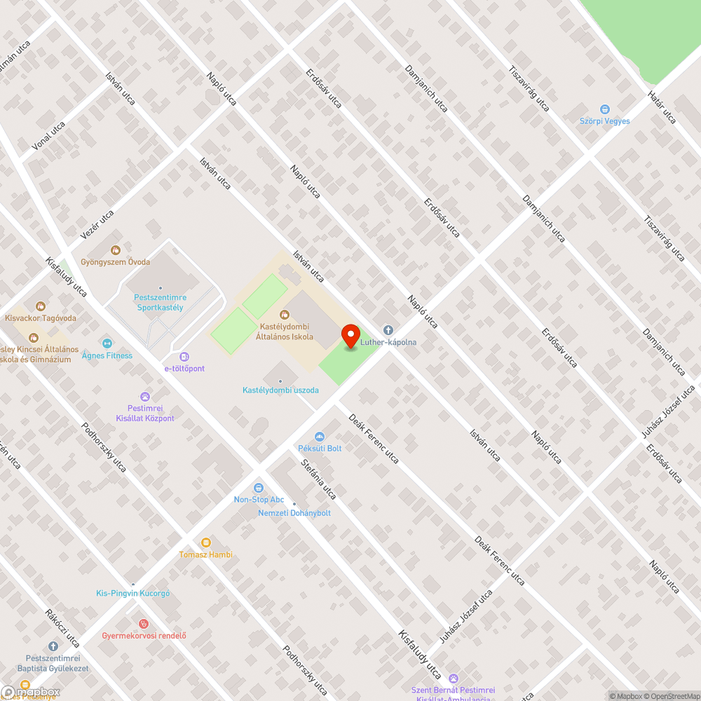 Veszélyes homokozó bejelentés helye